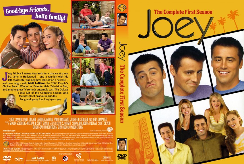 Joey Season 1 - TV DVD Scanned Covers - Joey Season 1 :: DVD Covers