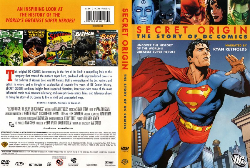 Secret Origins The Story Of DC Comics