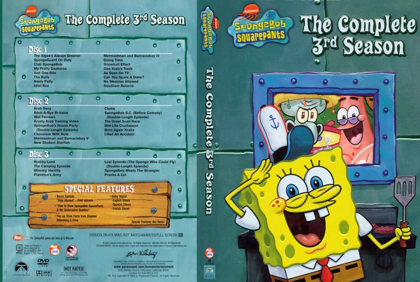 spongebob season 3 collection