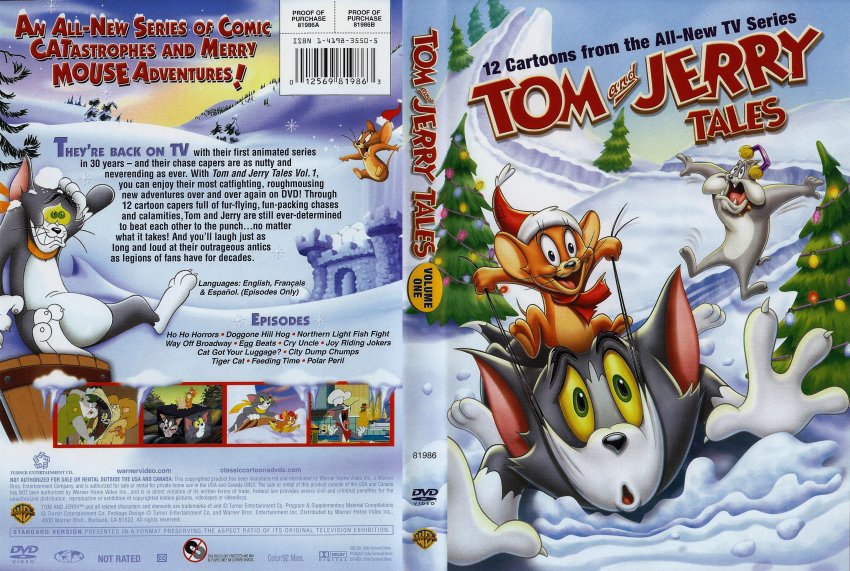 Tom And Jerry Volume 1 Dvd