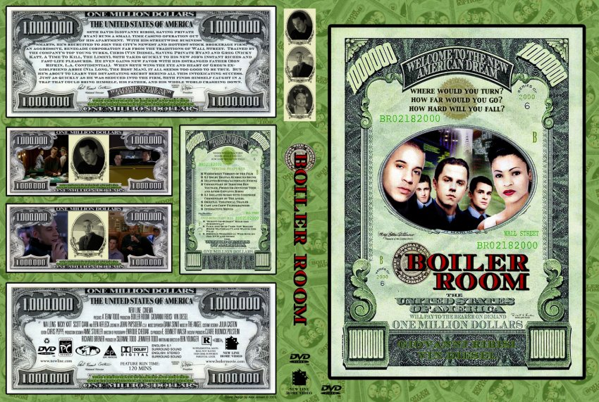 Intrekking Monument hoorbaar Boiler Room - Movie DVD Custom Covers - 2168boilerroom jackdarippa :: DVD  Covers