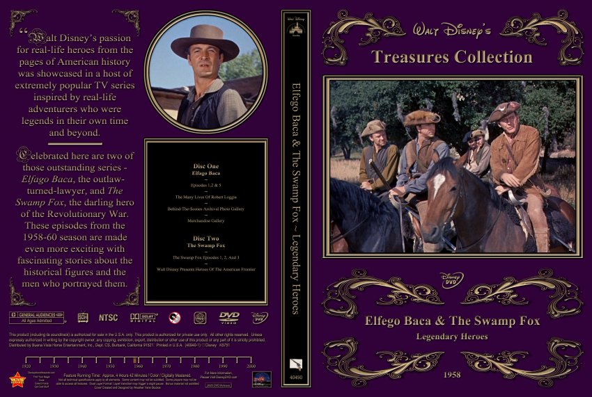 Elfego Baca & The Swamp Fox - Legendary Heroess