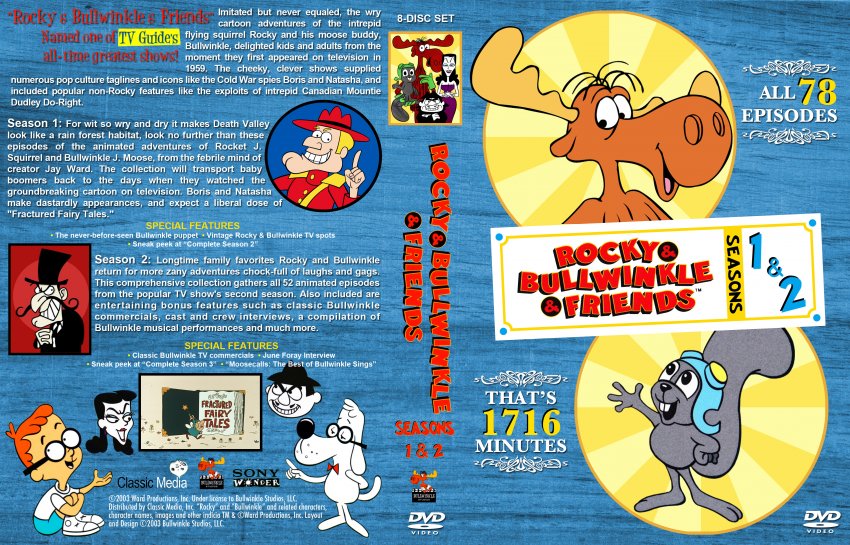 Rocky & Bullwinkle & Friends: Seasons 1-2