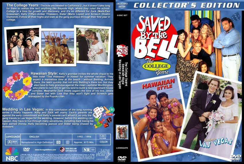Saved by the Bell - The College Years / Hawaiian Style / Wedding in Las Veg