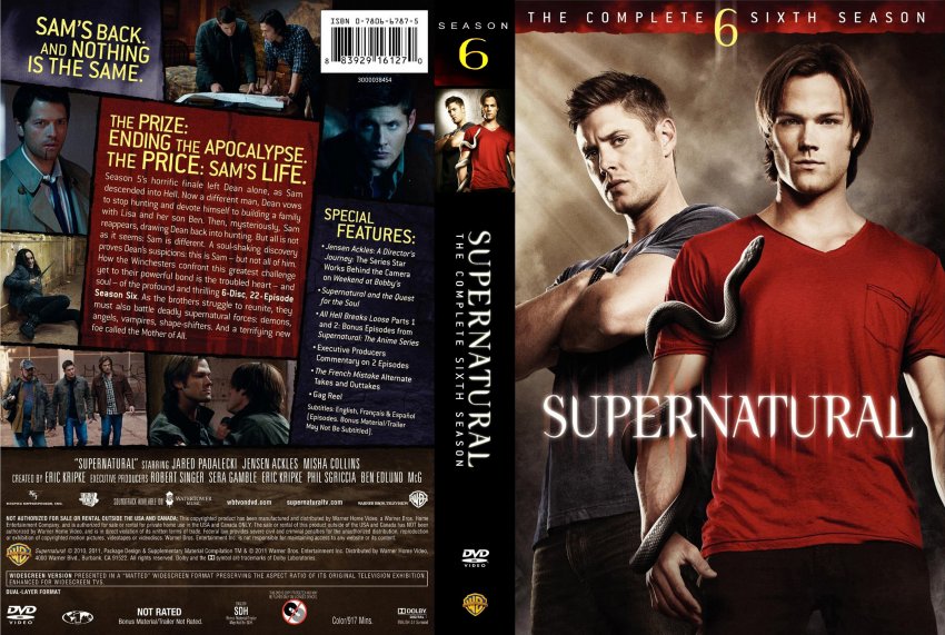 Supernatural Season 6 Retail