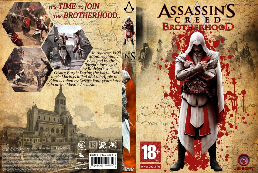 Assassin's Creed PlayStation 3 Box Art Cover by Blairy_boy