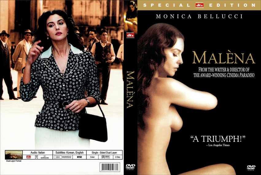 Malena- Movie DVD Custom Covers - 21malena cstm jc hires :: DVD Covers.