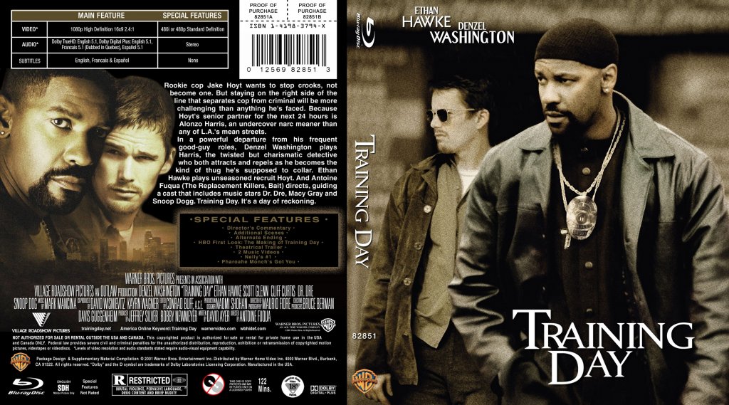 Training Day Blu ray
