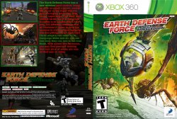 Earth Defense Force Insect Armageddon DVD NTSC Custom f