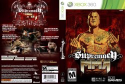 Supremacy MMA DVD NTSC Custom f