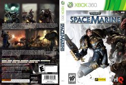 Warhammer 40K Space Marines DVD NTSC Custom f