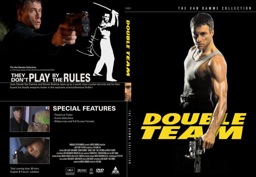 Double Team- Movie DVD Custom Covers - 22881997 doubleteam :: DVD Covers.