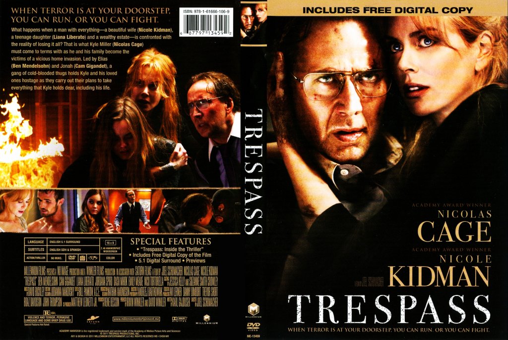 Trespass - Movie DVD Scanned Covers - Trespass :: DVD Covers