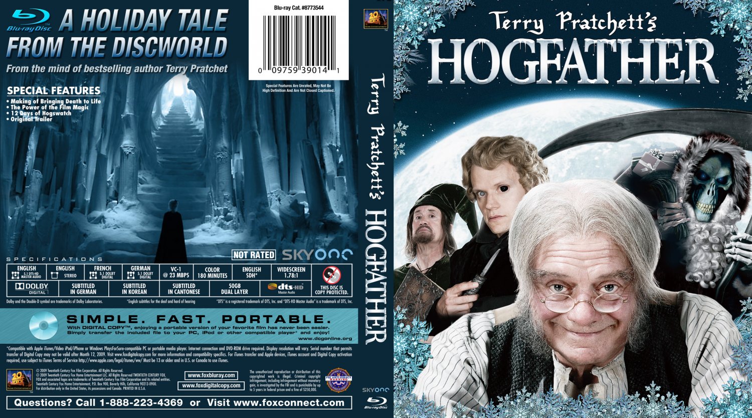 The Hogfather- Movie Blu-Ray Custom Covers - Hogfather BluRay :: DVD Covers...