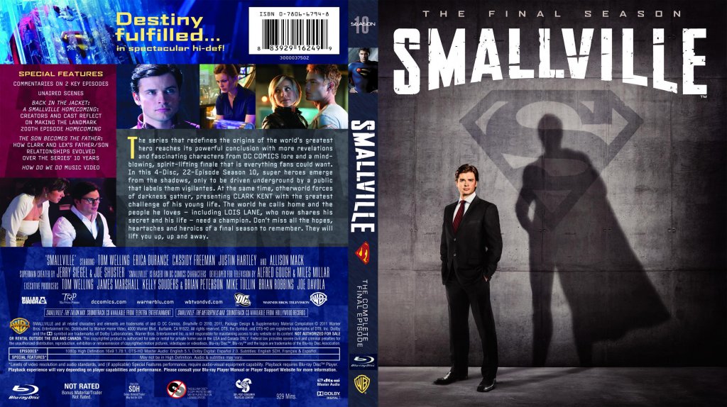 smallville season 8 dvd extras torrents