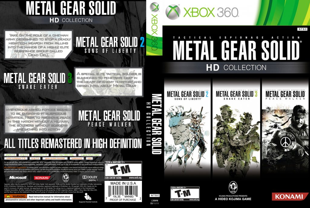 Metal Gear Solid HD Collection