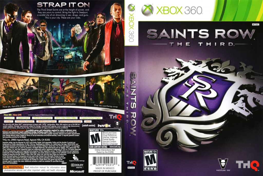 Saints Row The Third