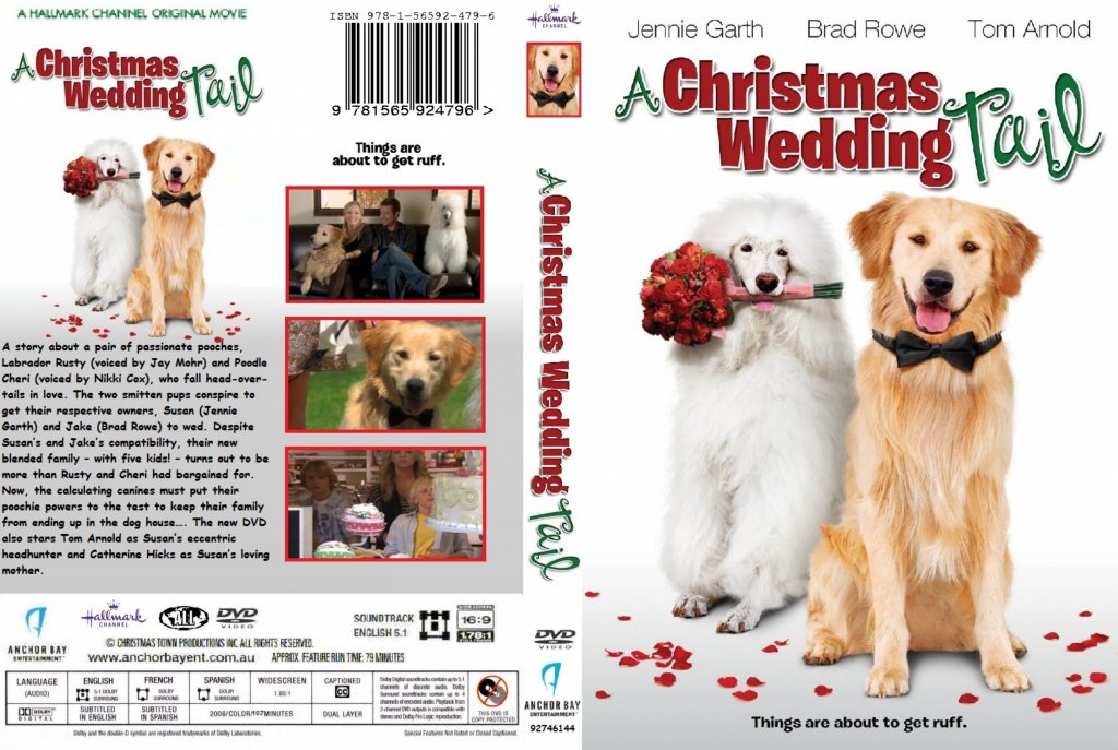 A Christmas Wedding Tail Movie DVD Custom Covers A
