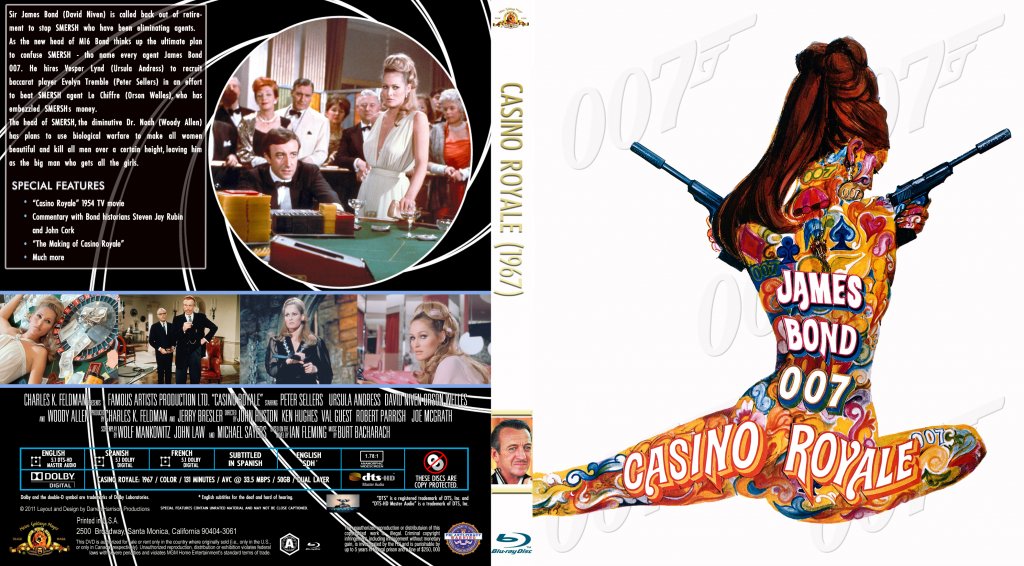 Casino Royale 1967 Custom Cover