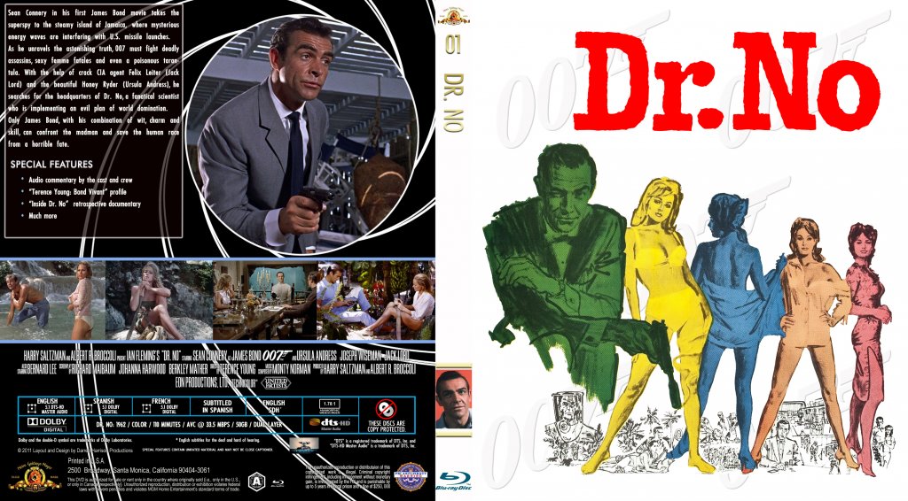 Dr No Custom Cover