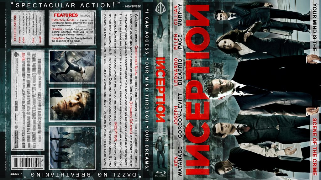 Inception Custom Blu ray 1