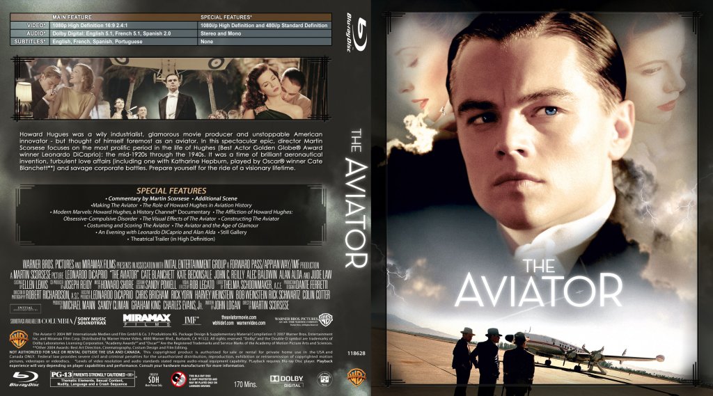 The Aviator Custom Blu ray