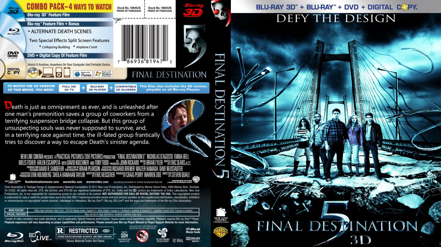 5 blu ray. Final destination 4 3d Blu ray. Пункт назначения 1 Blu ray.