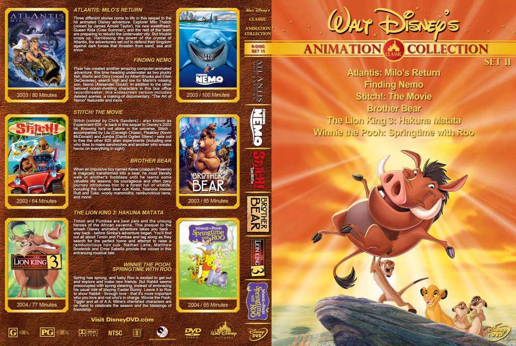 Walt Disney's Classic Animation Collection - Set 11