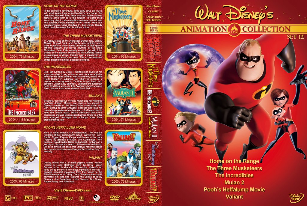Walt Disney's Classic Animation Collection - Set 12