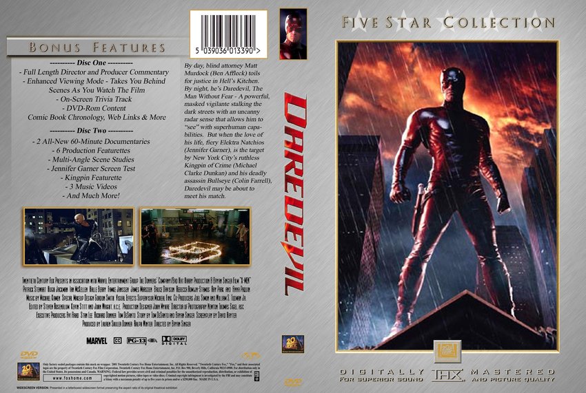 DAREDEVIL 5 STAR COLLECTION