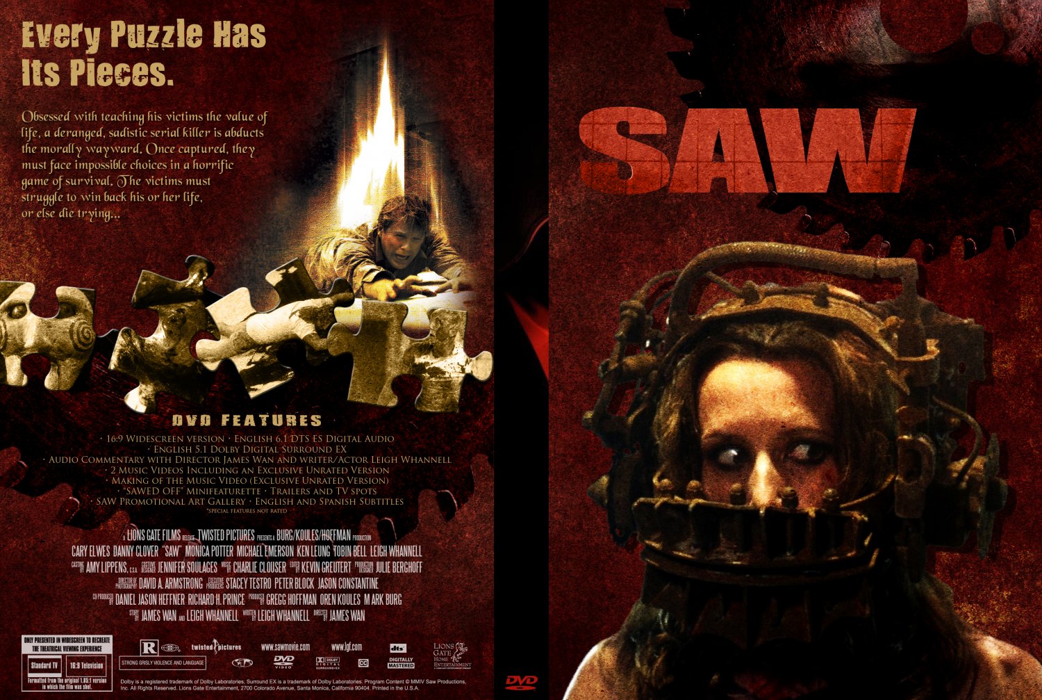 Saw DVD Cover - 01. 