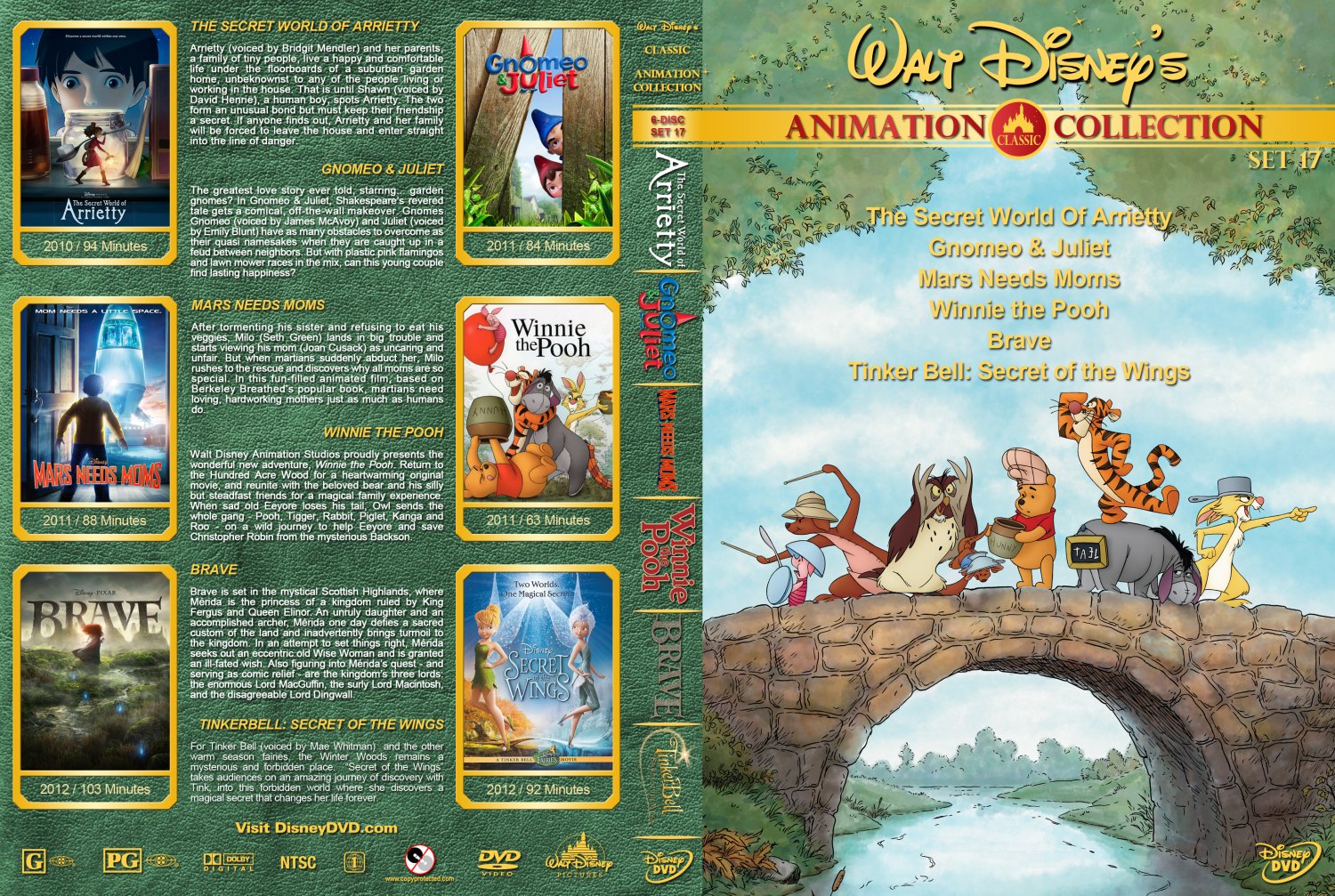 Walt Disney's Classic Animation Collection - Set 17
