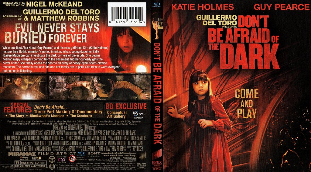 Don T Be Afraid Of The Dark Movie Blu Ray Custom Covers Don T Be Afraid Of The Dark 10 Custombd Dvd Covers