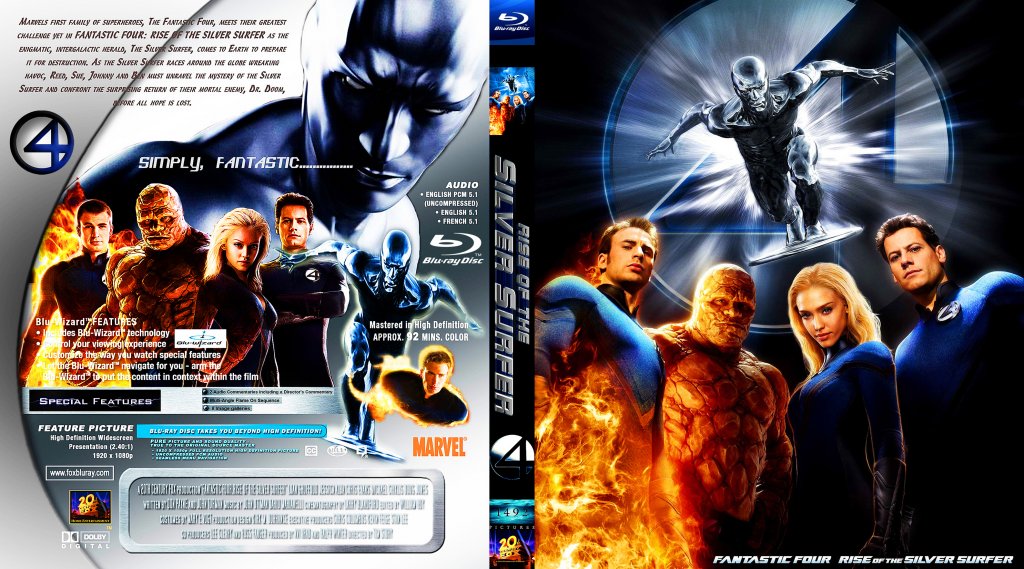 Fantastic 4 Four - Rise Of The Silver Surfer