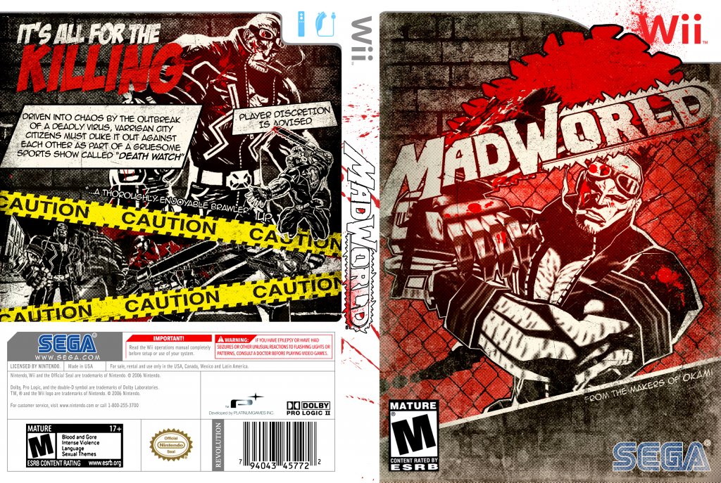 MadWorld - Wii Game ROM - Nkit & WBFS Download