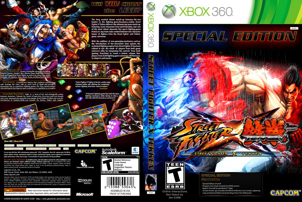 Street Fighter VS Tekken – Midia Digital Xbox 360 - 95xGames