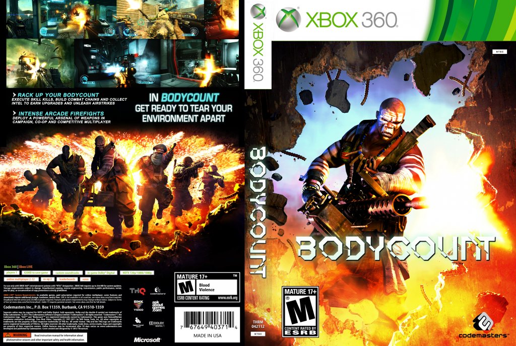 BODYCOUNT - XBOX360