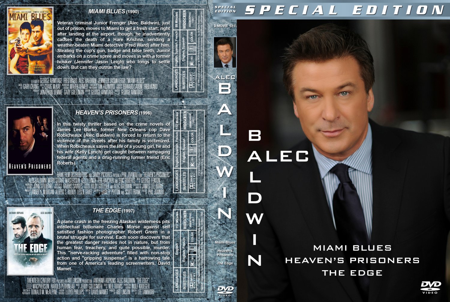 Alec Baldwin Triple Feature
