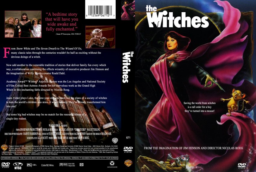 The Witches- Movie DVD Custom Covers - 280TheWitches cstm 8057 hires :: DVD Covers.