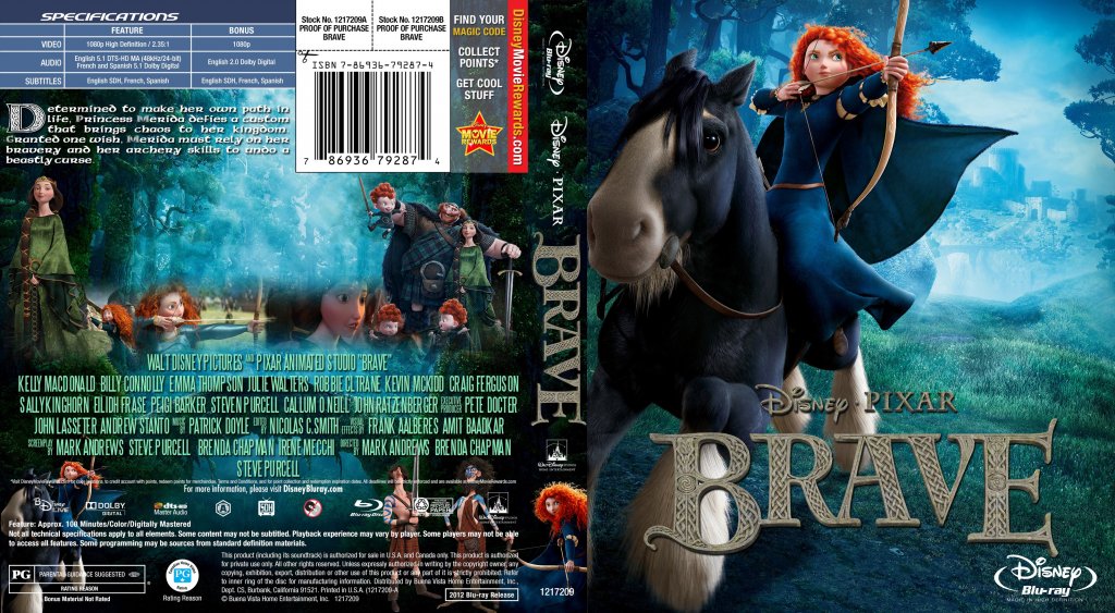 brave 2012 dvd cover brave 2012 dvd cover