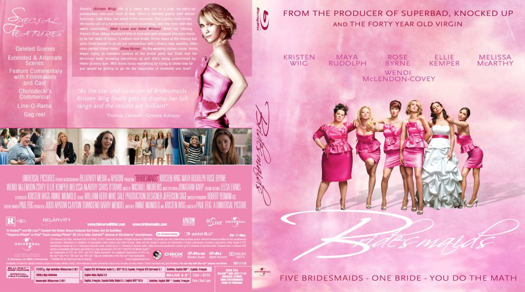 Bridesmaids Blu ray v2