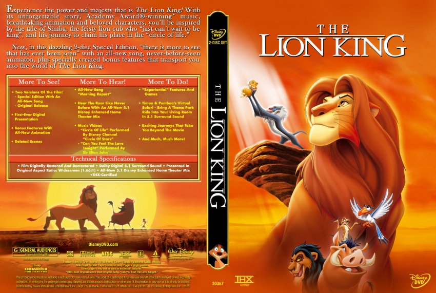 The Lion King - Platinum Edition - Custom