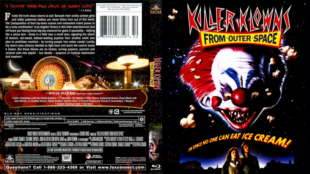 Killer from outer space. Клоуны-убийцы из космоса (1987). Клоуны-убийцы из космоса 1988. Killer Klowns from Outer Space.