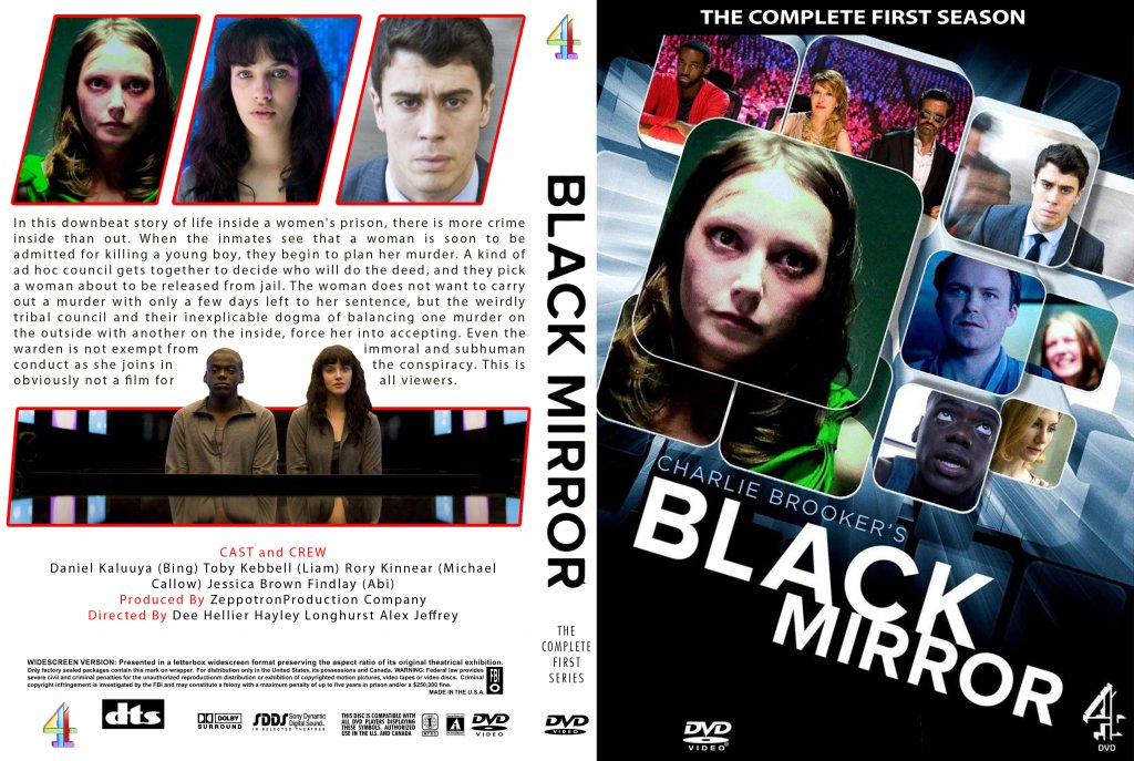 Black Mirror Season 1 - TV DVD Custom Covers - Black Mirror Season 1