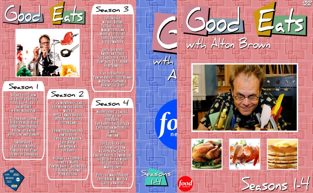 Good Eats Spanning Spine - Volume 1