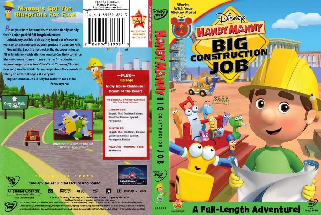 Handy Manny Big Construction Jo