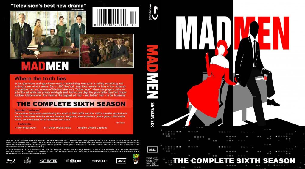 Mad Men Season 6 - Custom - Bluray