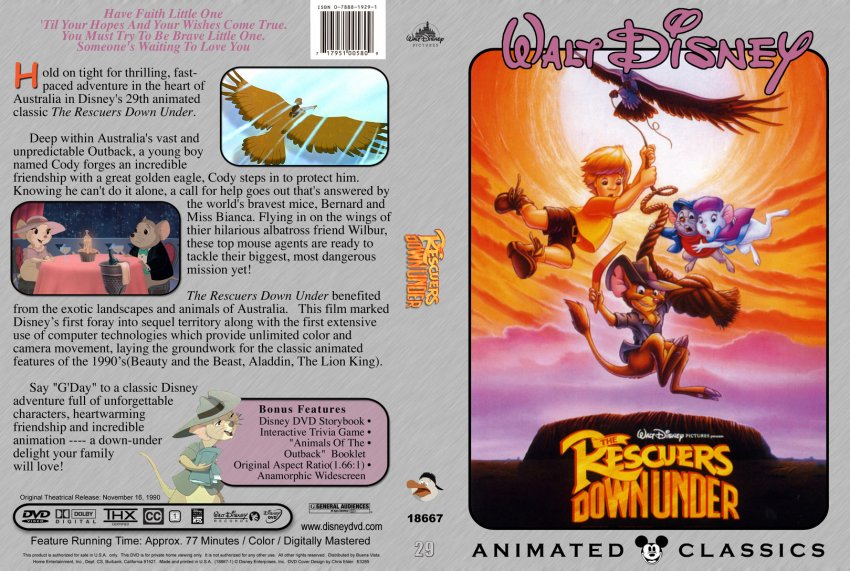 The Rescuers Down Under