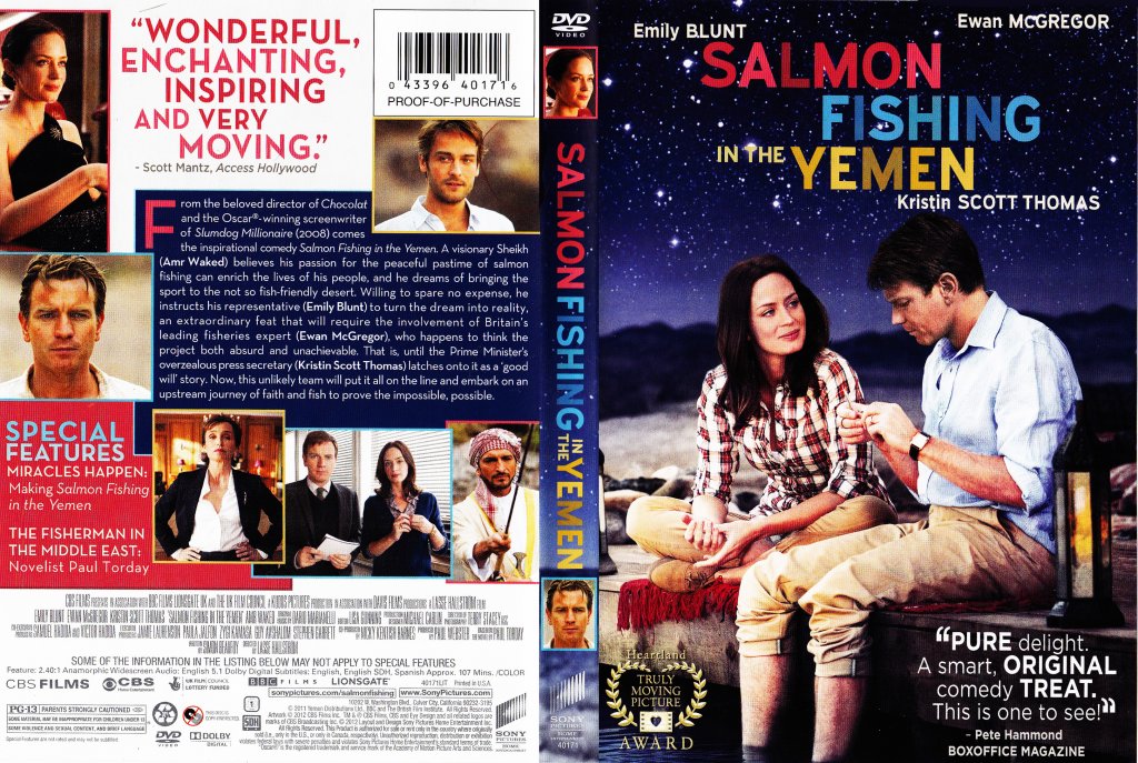Salmon Fishing in the Yemen - Movie DVD Scanned Covers - Salmon Fishing in  the Yemen :: DVD Covers