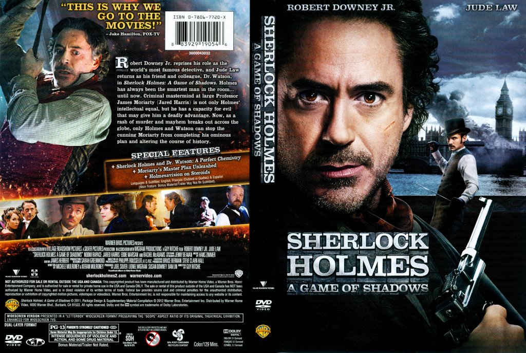 Sherlock Holmes A Game Of Shadows